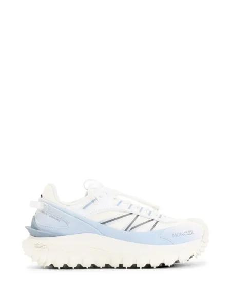 Sneakerși Moncler din piele alb