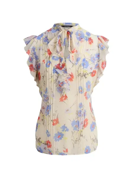 Bluză Lauren Ralph Lauren cu model floral cu imagine