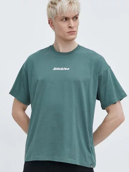 Tričko Dickies ENTERPRISE TEE SS s potiskem zelená