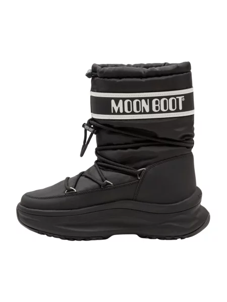 Śniegowce Moon Boot polarowe czarne