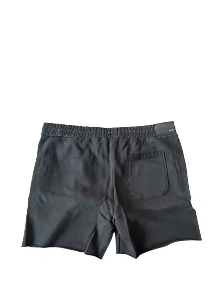 Pantaloni scurți Amiri cu imagine negru