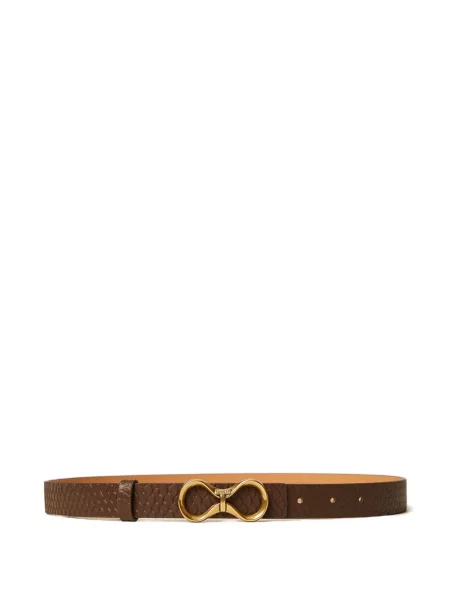Curea Twinset din piele maro