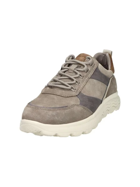 Sneakerși Geox gri