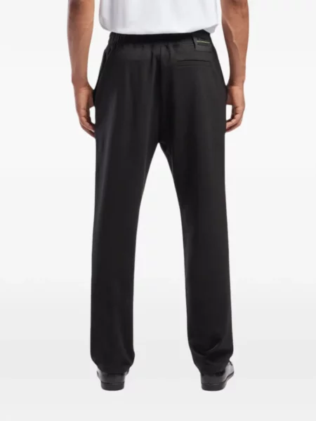 Pantaloni Macron alergare negru