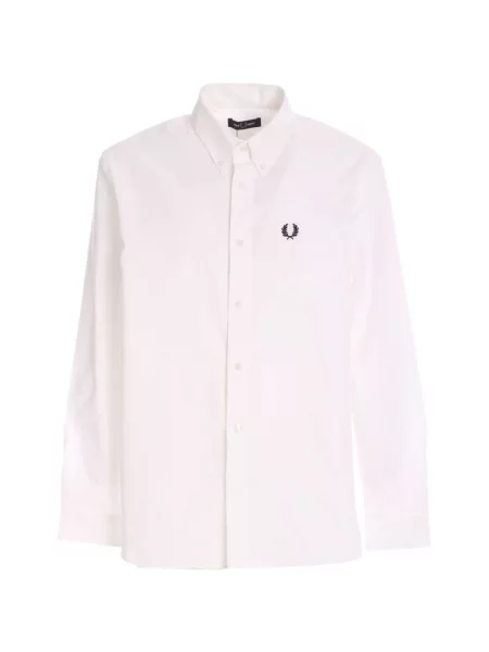Cămașă Fred Perry cu broderie alb