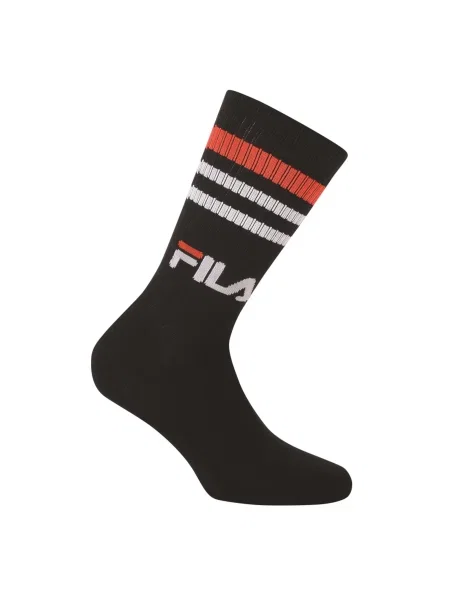 FILA Sportzoknik piros / fekete fehér