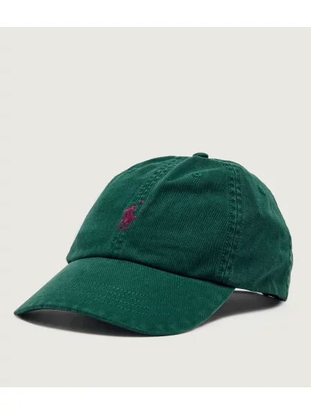 Polo Ralph Lauren Șapcă CLS SPRT jad / roșu bordeaux verde