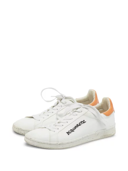 Sneaker Dsquared2 nyomtatás fehér