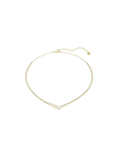 Swarovski ogrlica za žene metalna s cirkonom MESMERA