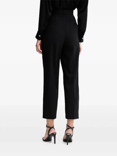 Pantaloni croiți Benetton negru
