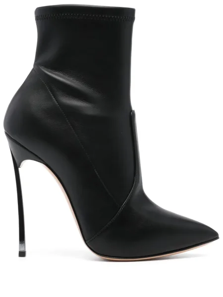 Botine Casadei din piele negru