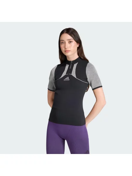 Top sportowy Adidas czarny
