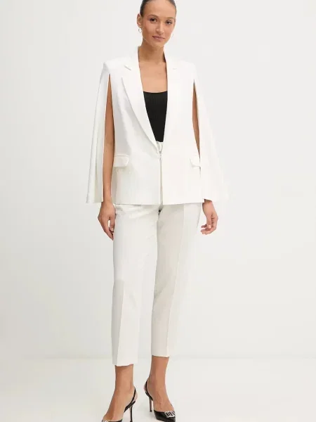 Піджак Twinset однобортний однотонний бежевий