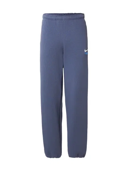 Nike Sportswear Pantaloni CLUB albastru noapte / albastru deschis alb