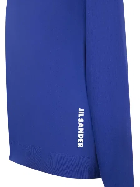 Hanorac Jil Sander cu imagine albastru