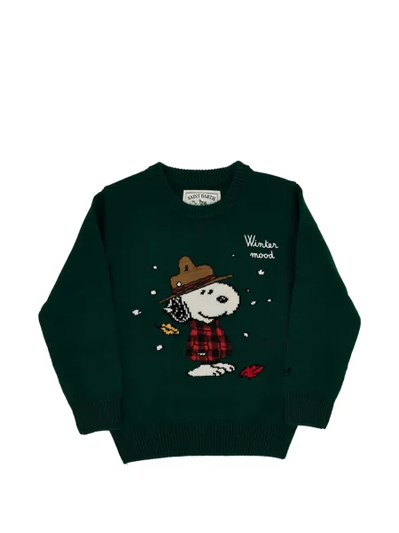 Sweter dziecięcy Mc2 Saint Barth zielony