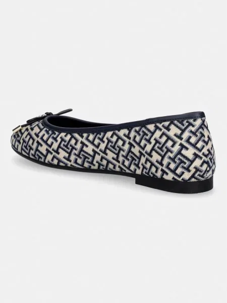 Baleriny Tommy Hilfiger granatowe
