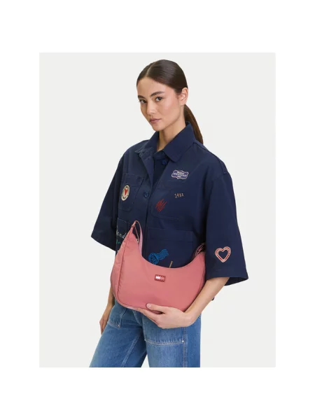 Torebka Tommy Jeans różowa