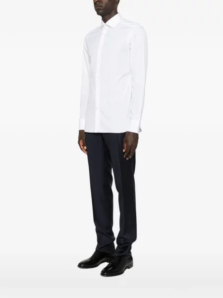 Lung cămașă Zegna alb