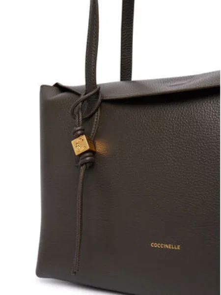 Coccinelle shopper torba za žene kožna zelena
