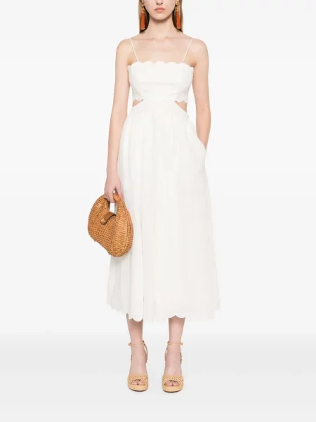 Rochie midi Zimmermann până la genunchi de costum