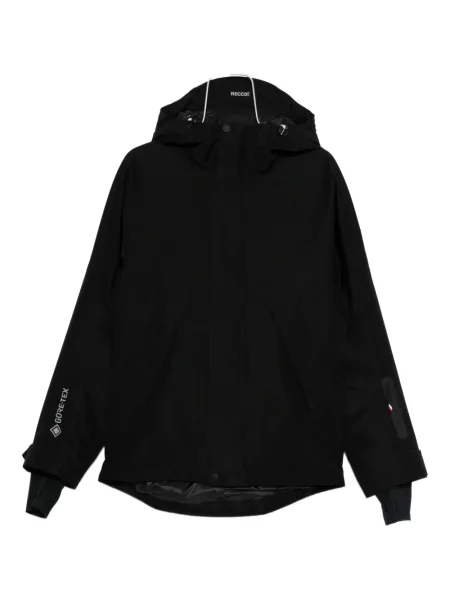 Geacă Moncler Grenoble cu glugă negru