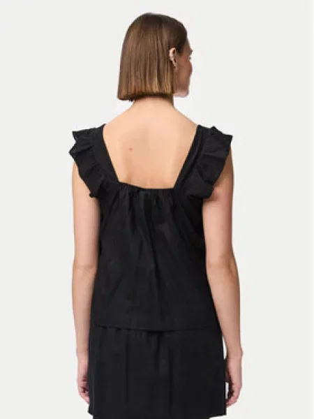 Pieces Bluza Pia črna