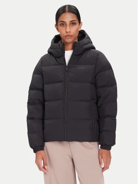 Jack Wolfskin geacă cu puf pentru femei FROZEN PALACE negru