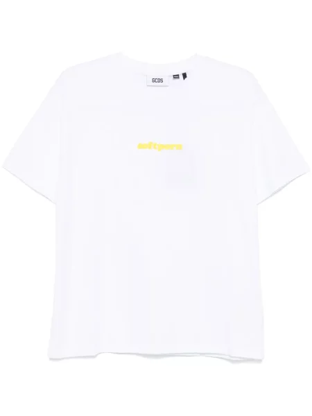 Tricou Gcds cu broderie alb