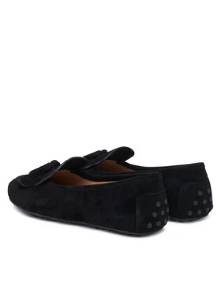 LAUREN RALPH LAUREN Mokasinke crna