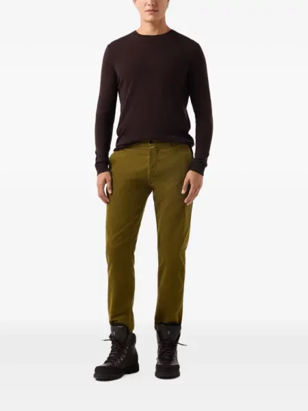 Pantaloni Bogner de catifea cord casual verde