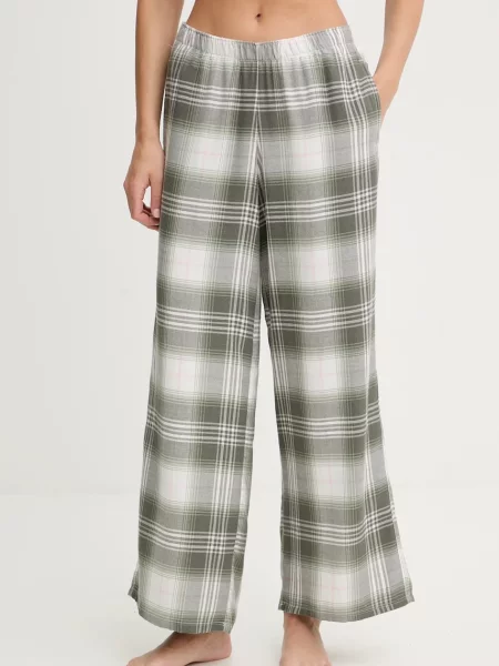 Pyžamové kalhoty Hollister Co. zelené