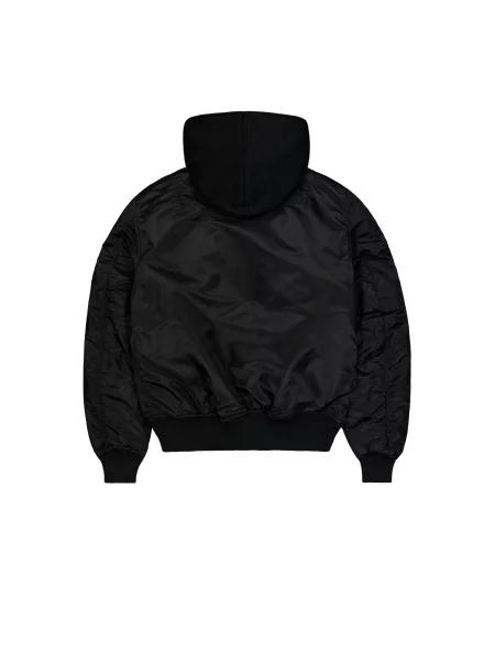 ALPHA INDUSTRIES Prechodná bunda D-Tec SE / červená / biela čierna