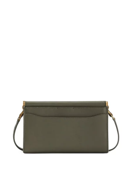 Geanta de piele Dolce & Gabbana din piele verde