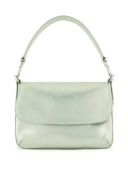 Geanta de piele Giorgio Armani din piele verde