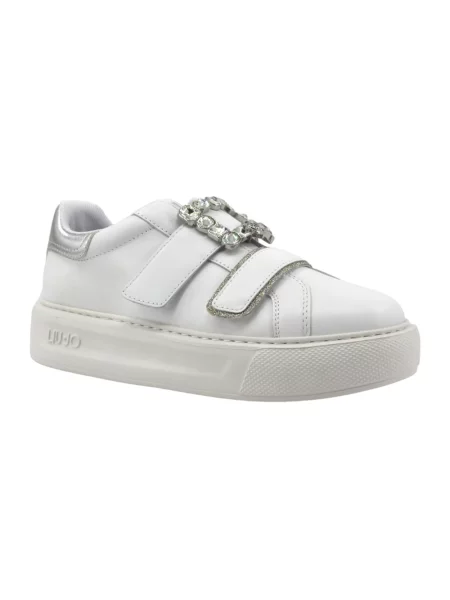 Sneakersy Liu Jo skórzane białe