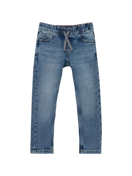S.Oliver Jeans Brad albastru marin / albastru denim alb
