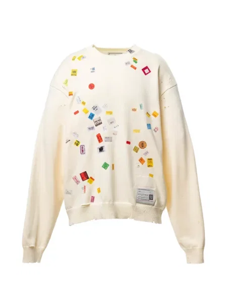 Pulover Maison Mihara Yasuhiro tricotate