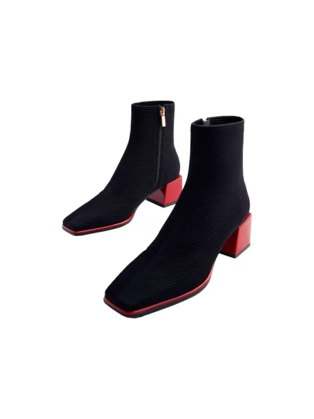 Členkové topánky Gioseppo čierna