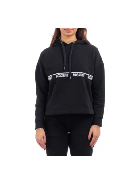 Bluza sportowa Moschino czarna