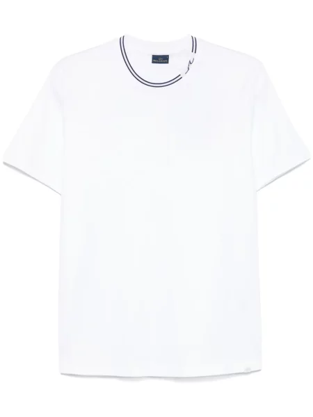 Tricou Paul & Shark alb