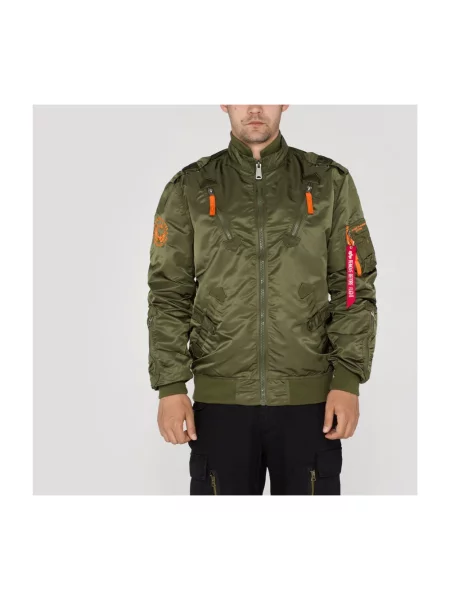 Kurtka Alpha Industries zielona