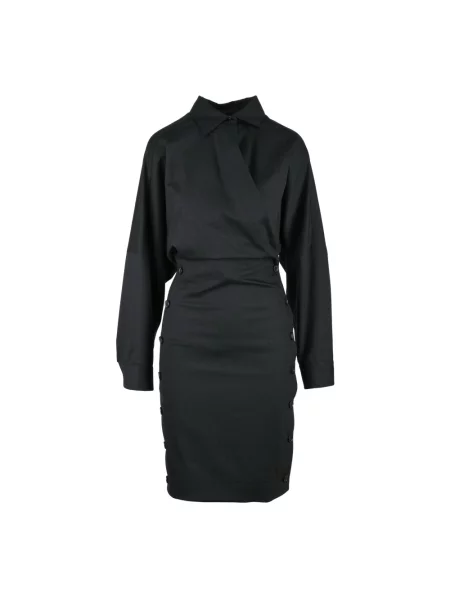 Sukienka Philosophy Di Lorenzo Serafini wełniana czarna