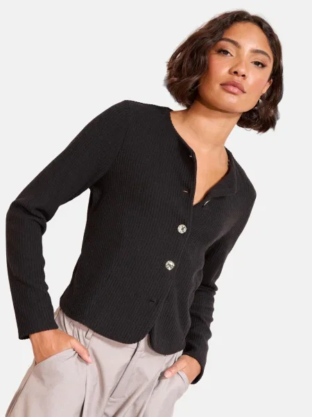 Friends Like These Geacă tricotată negru