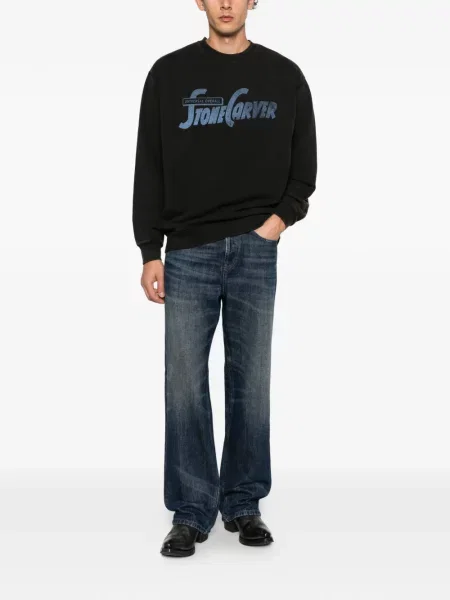 Hanorac Universal Overall cu imagine negru