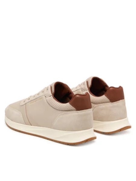 Tenisice Tommy Hilfiger Dressy Runner Svijetlo bež