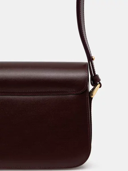 Torebka A.p.c. bordowa