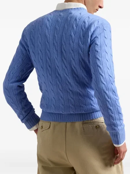 Ριγέ polo Polo Ralph Lauren με κουκούλα με αυτόγραφο λευκό