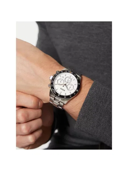 Годинник BOSS Hero-Le Срібний