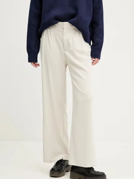 Hlače Hollister Co. bež